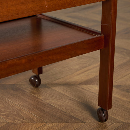 英国 ヴィンテージ ドロップリーフ トロリー ワゴン