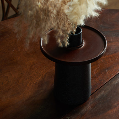 hanauke フラワーベース / BLACK