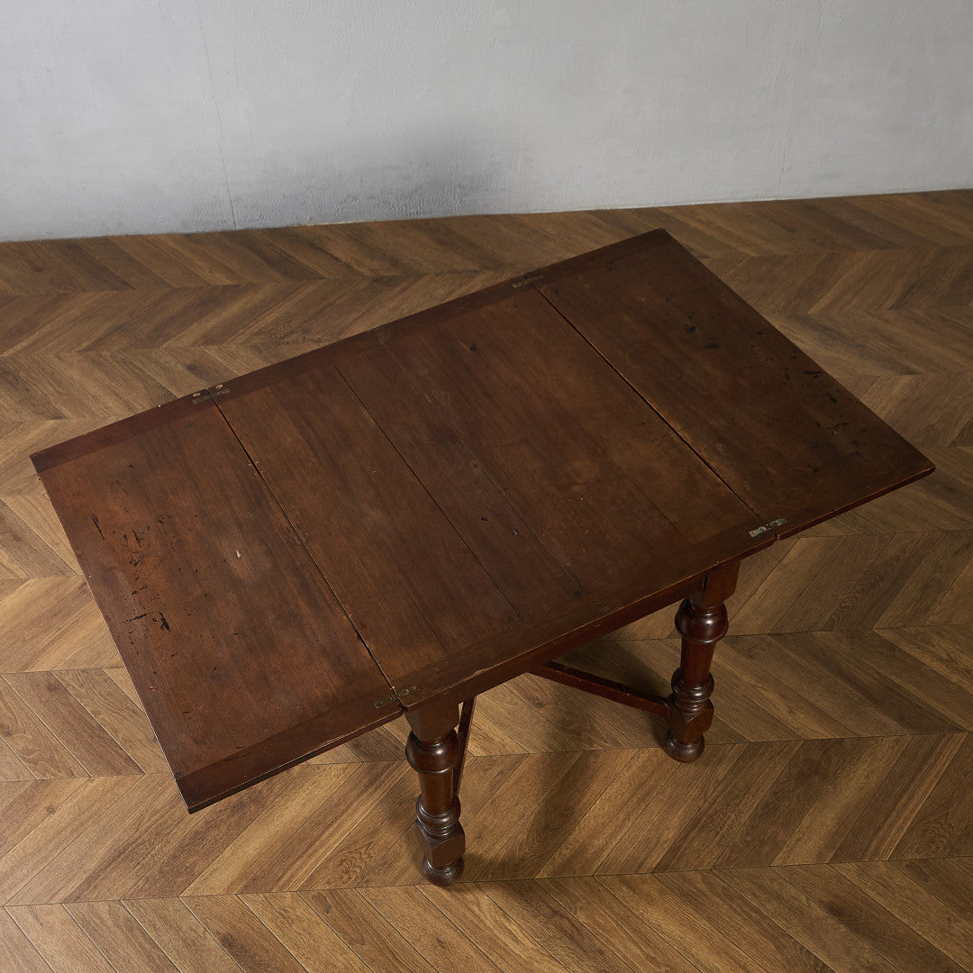 イギリス クラシック 拡張式 ダイニングテーブル