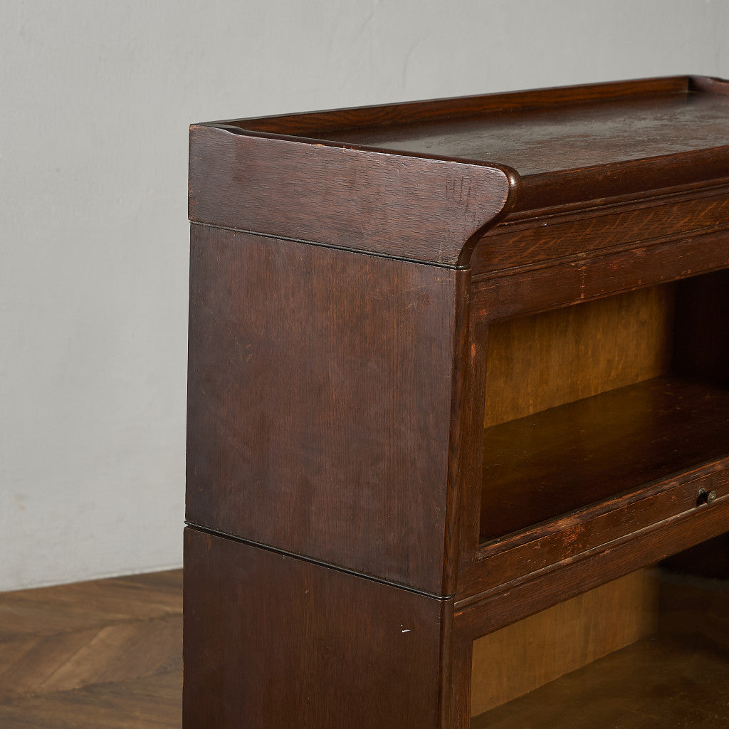 英国 アンティーク スタッキング ブックケース