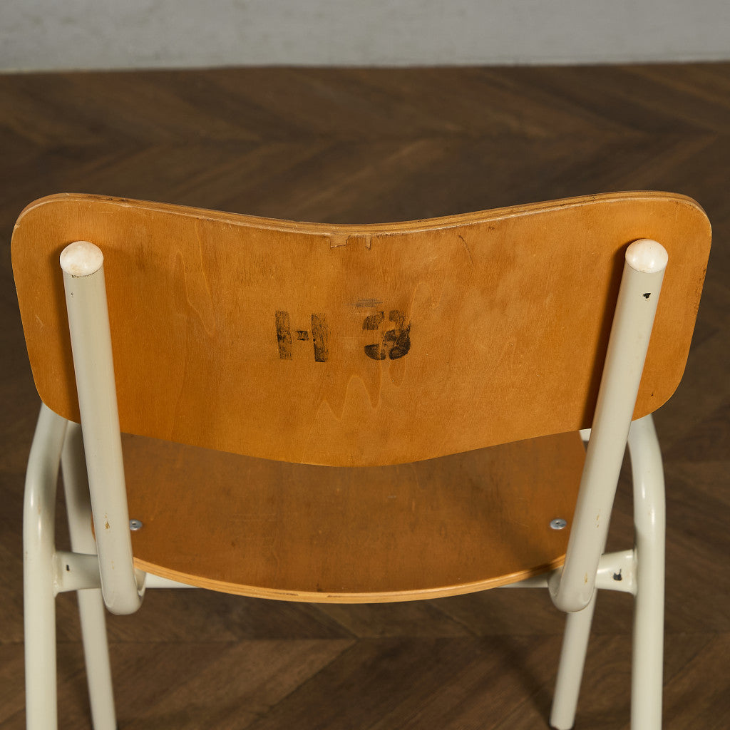 イギリス ヴィンテージ スタッキング スクールチェア