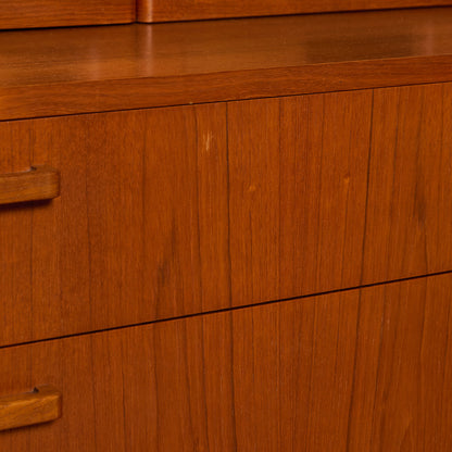 ヴィンテージ ガラス キャビネット