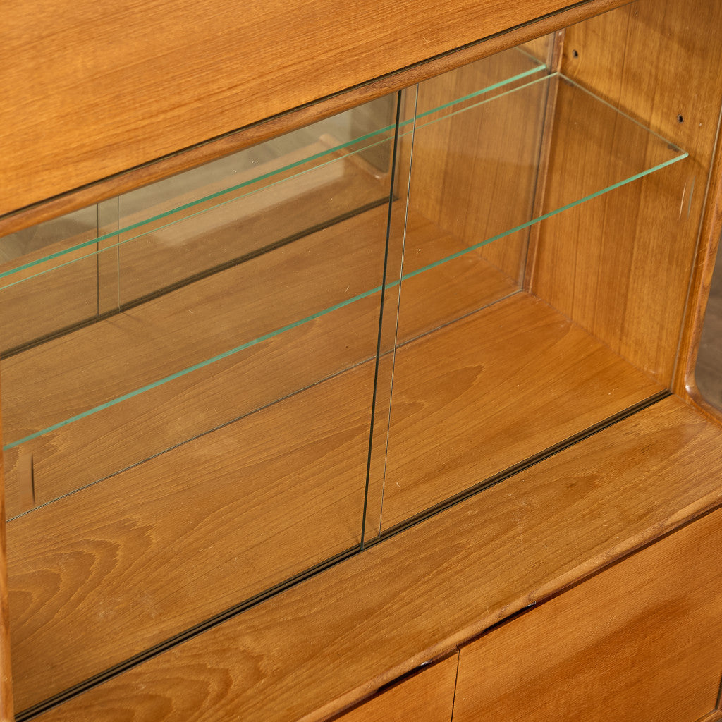 ヴィンテージ ガラスキャビネット