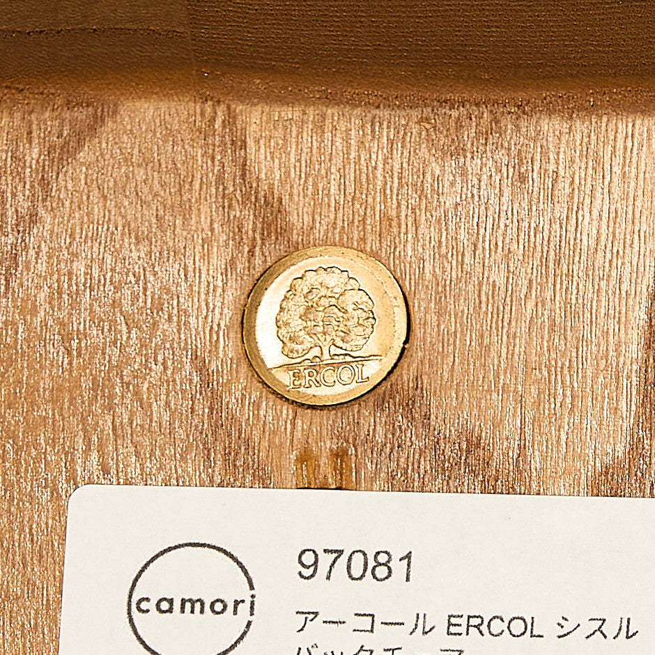 シスルバックチェア ゴールドメタルラベル