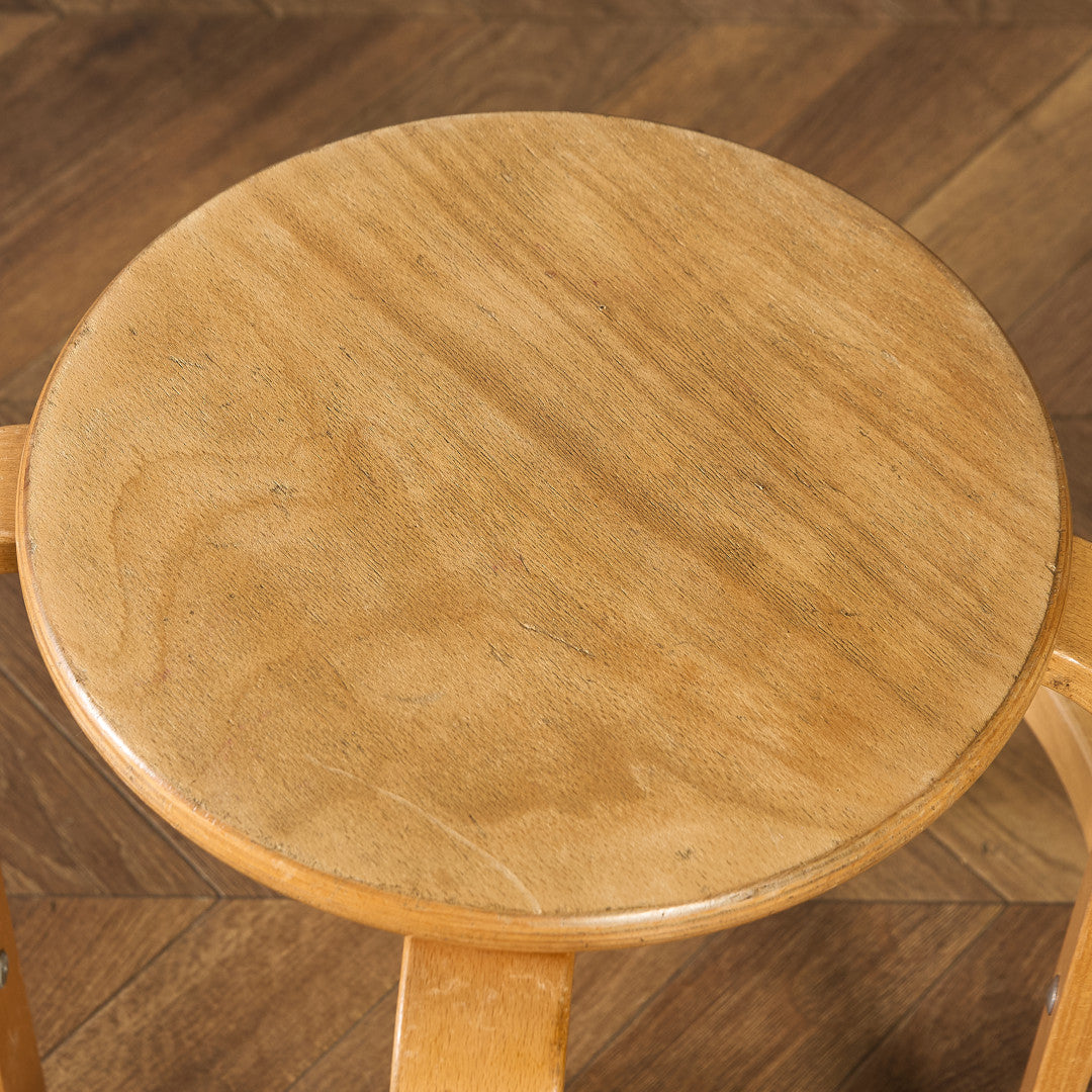 デンマーク LEIKA ヴィンテージ ベントウッド スツール