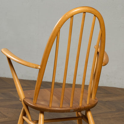 アーコール ERCOL ヴィンテージ クエーカー アームチェア ブルーラベル #89762
