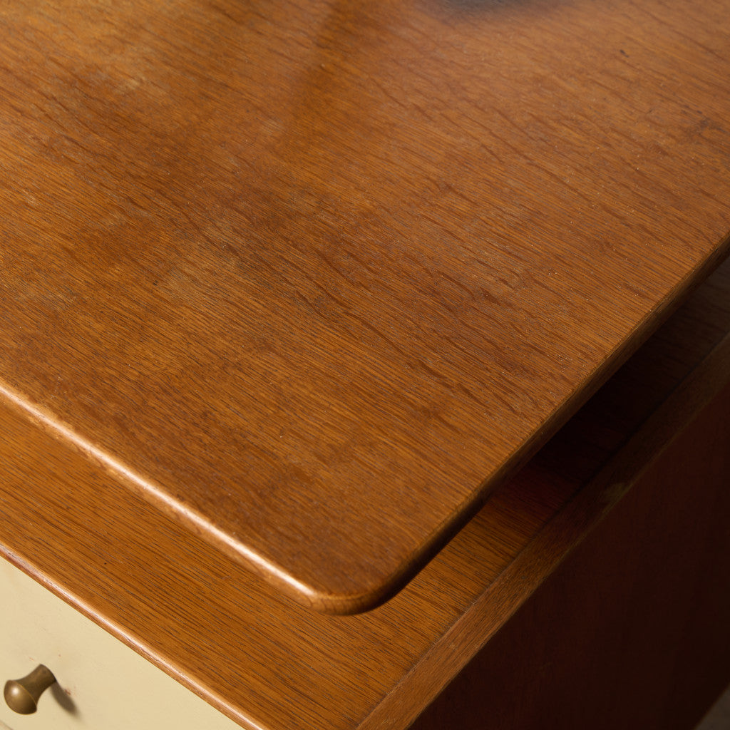 Chinese white ヴィンテージ ドレッサーデスク 初期ゴールドラベル