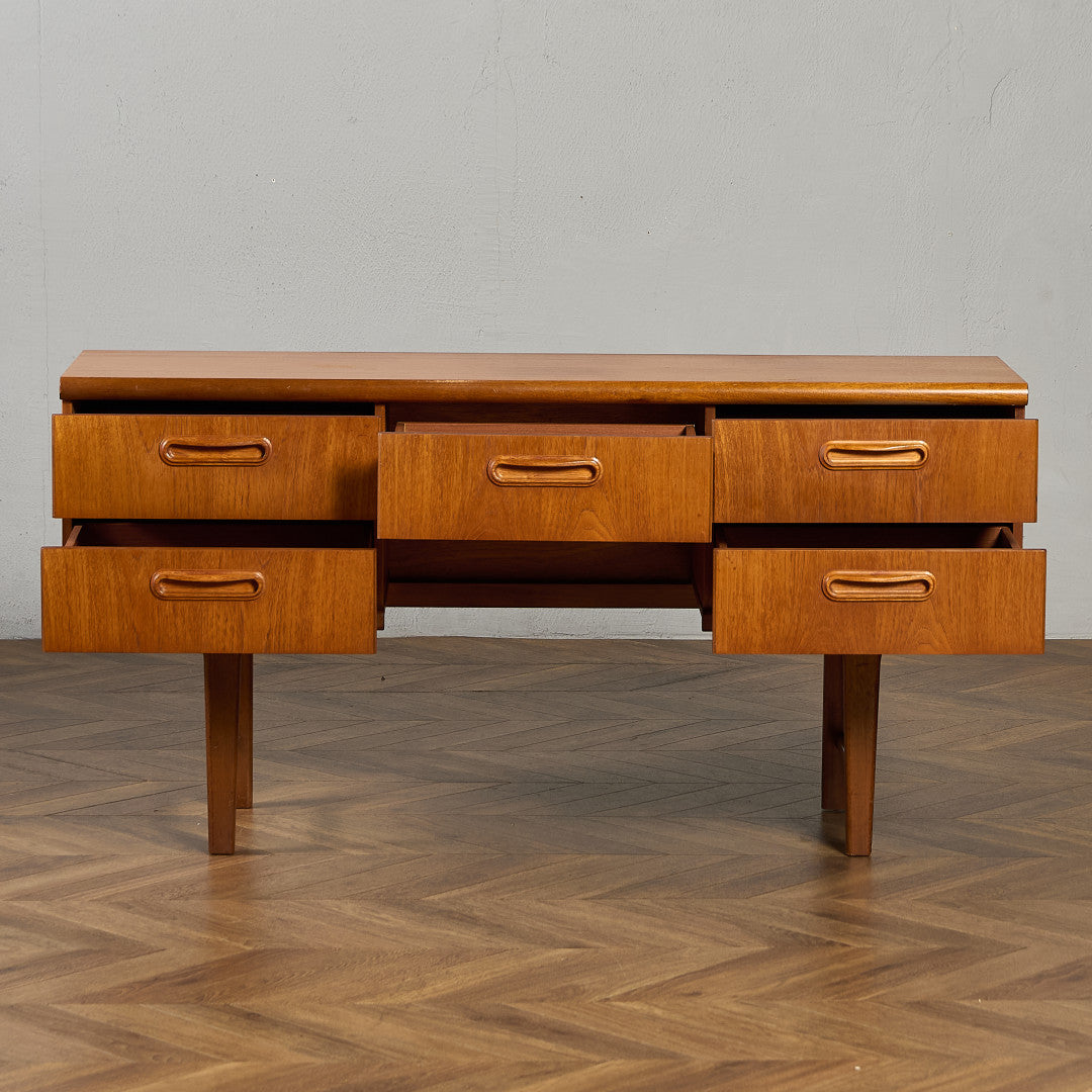 ヴィンテージ ドレッシングデスク 両袖デスク