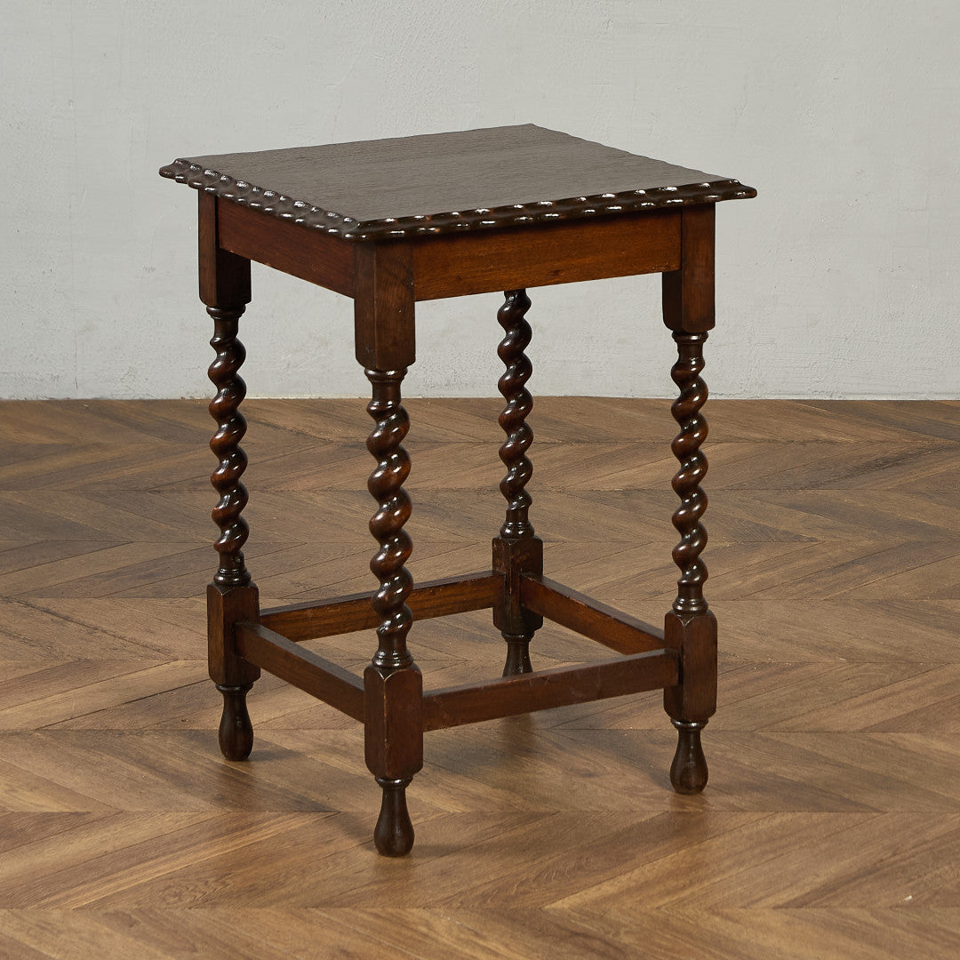 英国 クラシック バーリーシュガーツイスト サイドテーブル