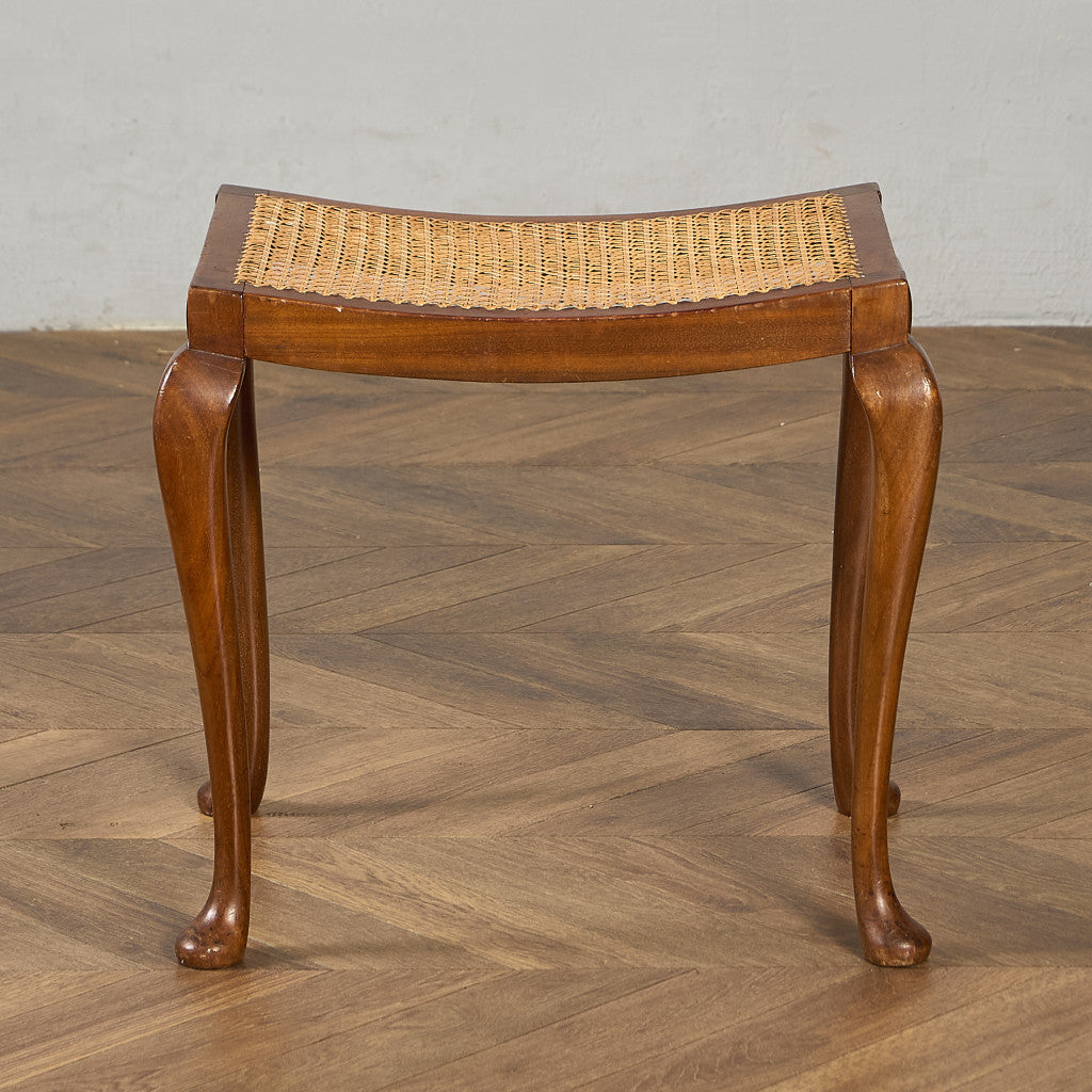 ヴィンテージ ラタン スツール