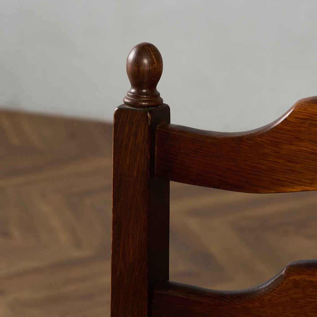 英国 クラシック ラダーバック アームチェア