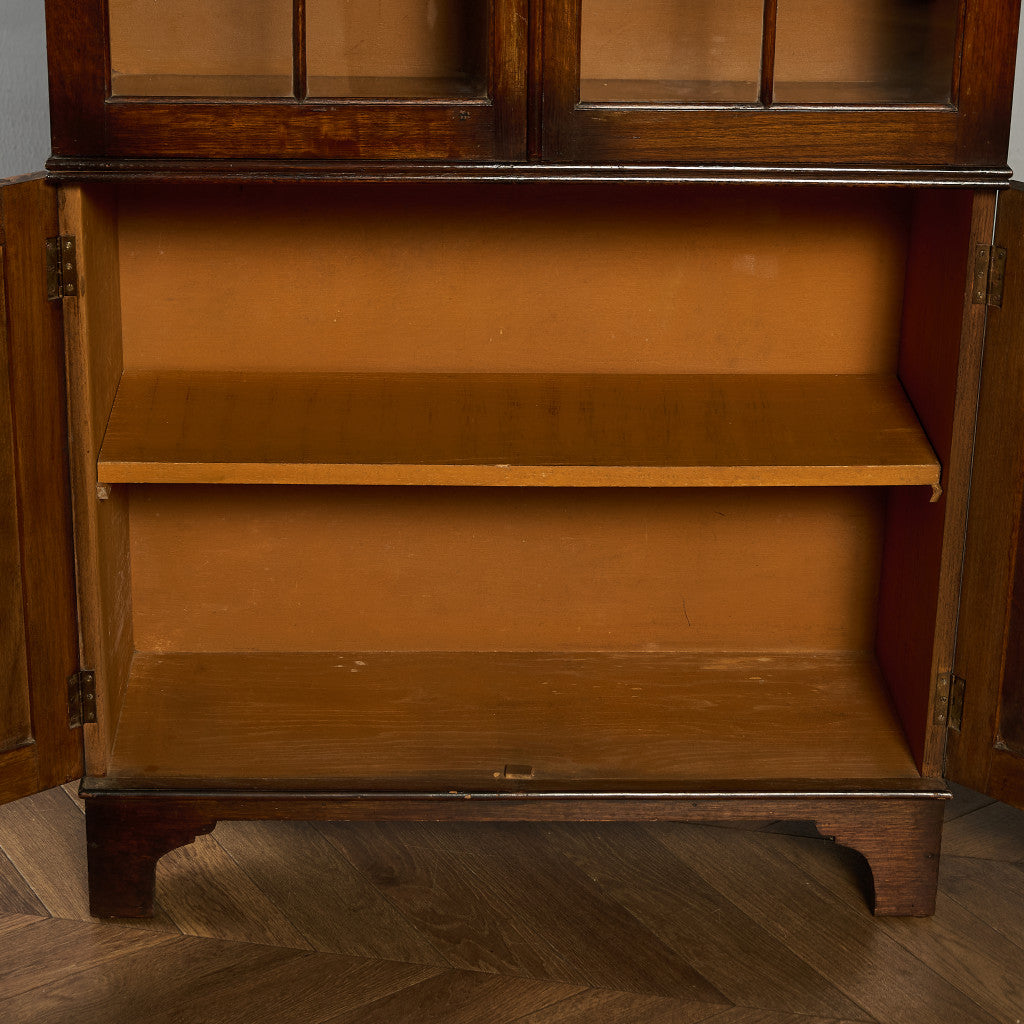 英国 クラシック オーク材 ブックケース 食器棚 #89521 – camori