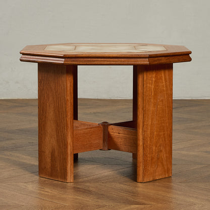 ヴィンテージ タイルトップ コーヒーテーブル