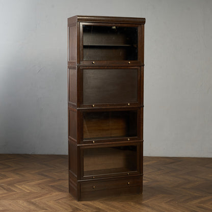 英国 クラシック スタッキングブックケース