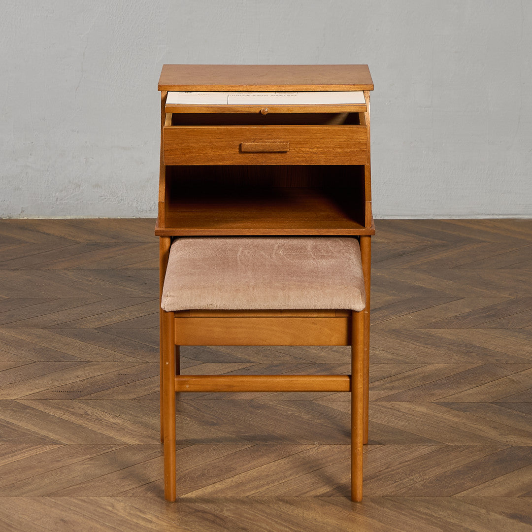 ヴィンテージ テレフォンベンチ サイドテーブル