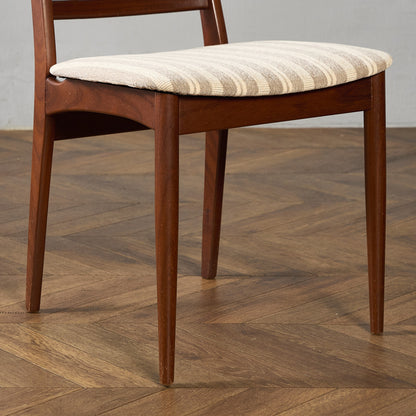 ヴィンテージ スラットバックチェア 座面張替え済み