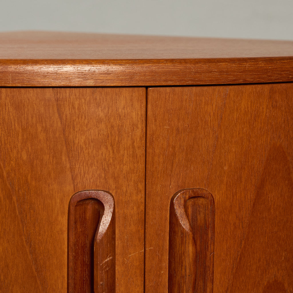 Fresco コーナーキャビネット 3点セット カスタム アイアン ヘアピンレッグ