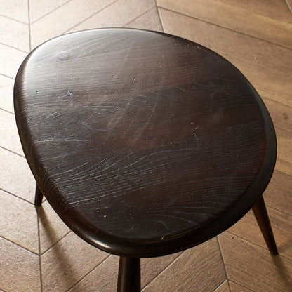 ヴィンテージ ネストテーブル ぺブルテーブル ブルーラベル