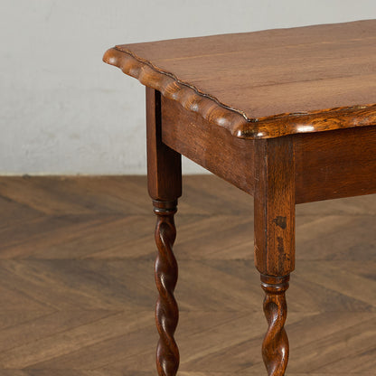 英国 クラシック バーリーシュガーツイスト サイドテーブル