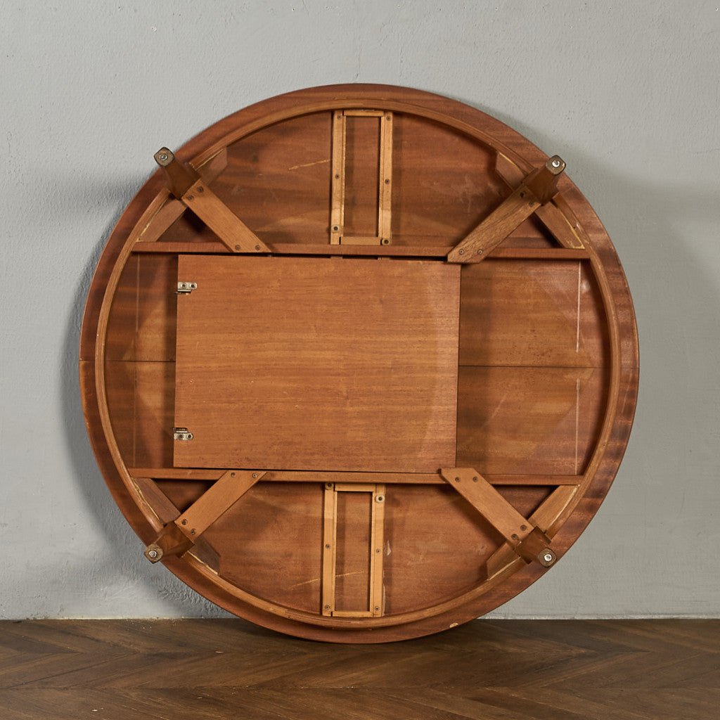 エクステンション ラウンド ダイニングテーブル