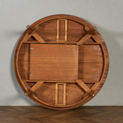 エクステンション ラウンド ダイニングテーブル