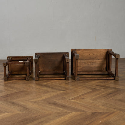 英国クラシック ネストテーブル サイドテーブル