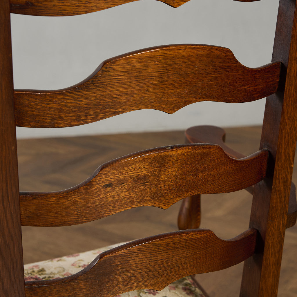 英国 クラシック ラダーバック アームチェア