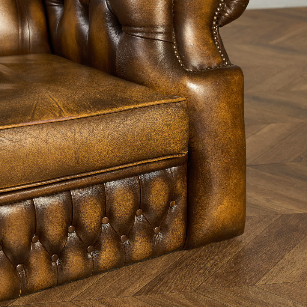 英国 クラシック チェスターフィールド ソファ