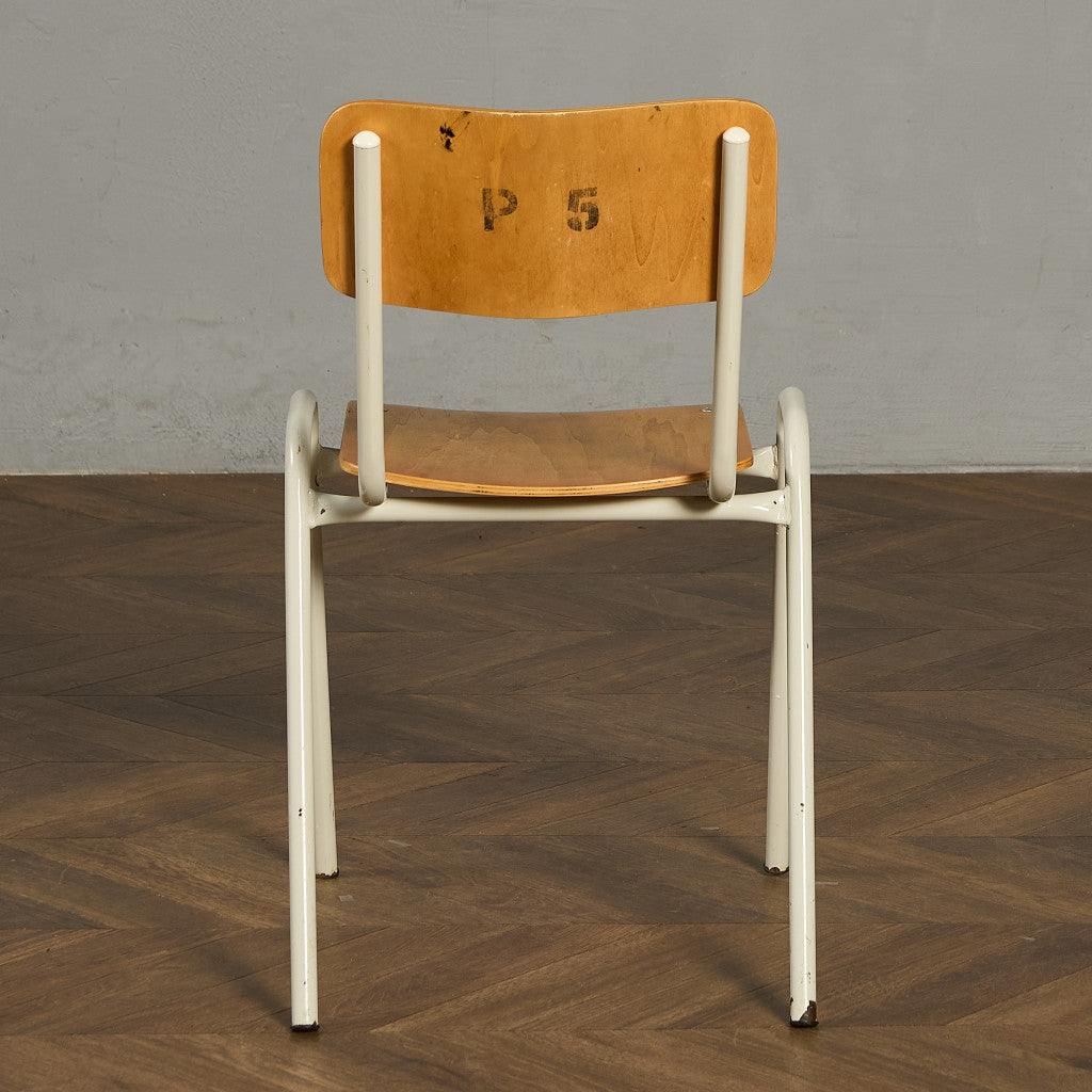 イギリス ヴィンテージ スタッキング スクールチェア