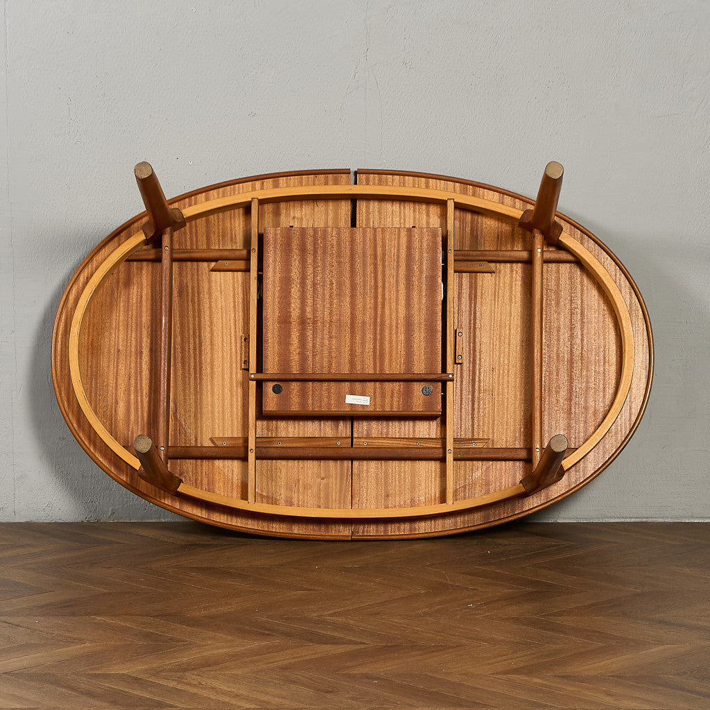 エクステンション オーバル ダイニングテーブル