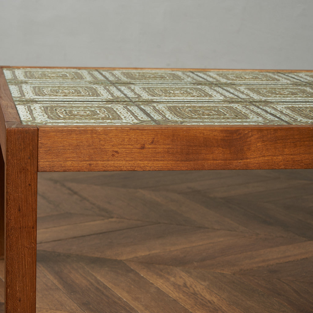 デンマーク製 タイルトップ コーヒーテーブル