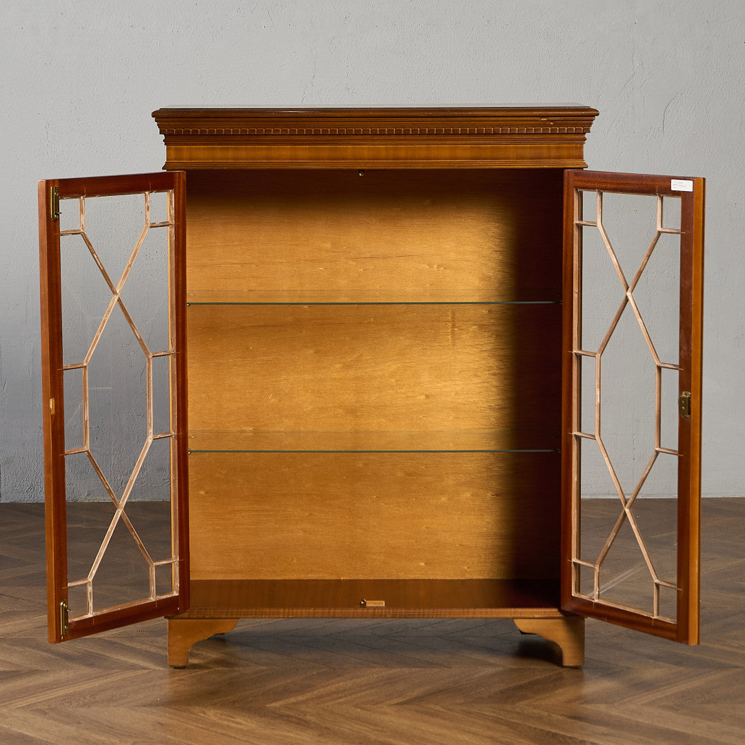 英国 クラシック エドワーディアン ブックケース  食器棚