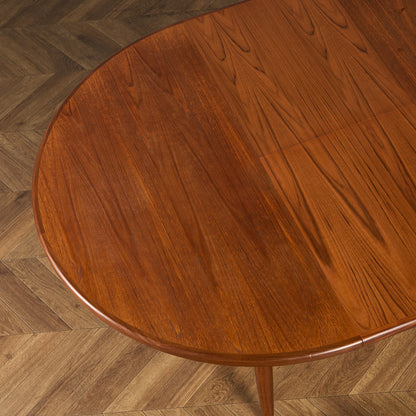 エクステンション ラウンド ダイニングテーブル