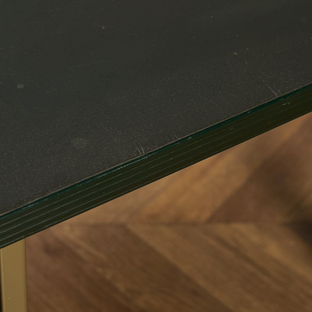 ベルギー ヴィンテージ 片袖 デスク