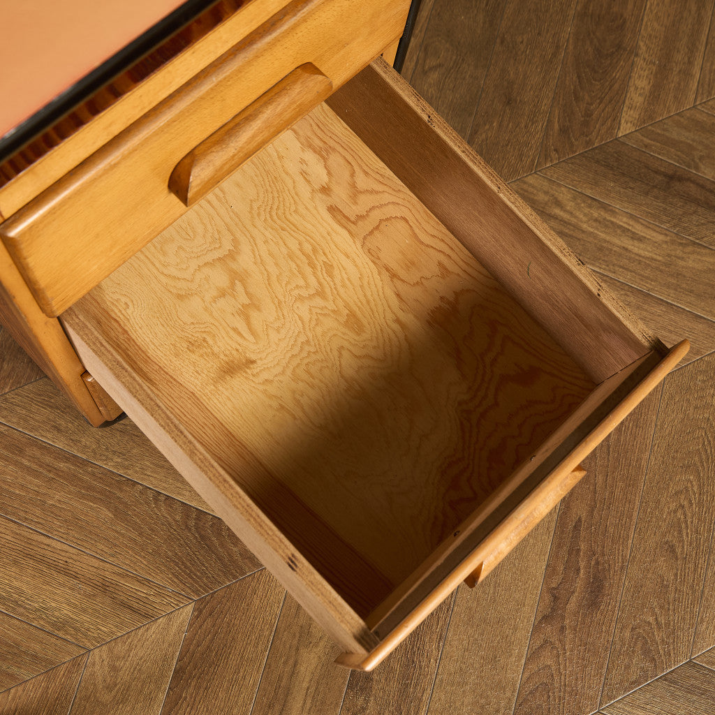 オランダヴィンテージ 片袖デスク