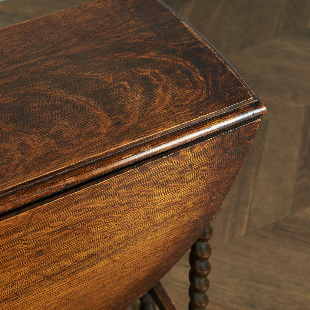 英国クラシック ドロップリーフ ゲートレッグテーブル #83843