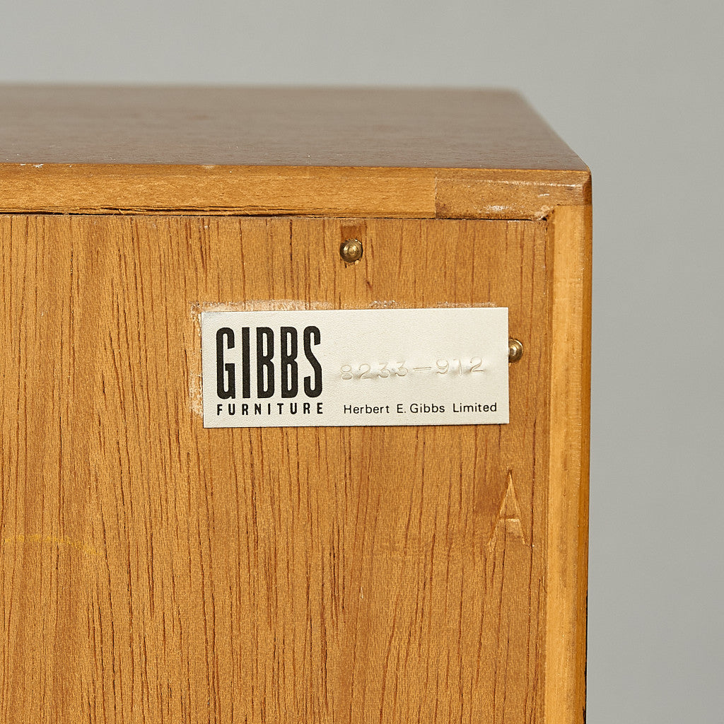 ハーバート・E・ギブス Herbert E. Gibbs ヴィンテージ オープン ブックシェルフ 本棚 #89921