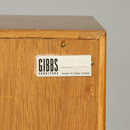 ハーバート・E・ギブス Herbert E. Gibbs ヴィンテージ オープン ブックシェルフ 本棚 #89921