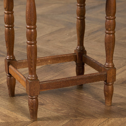 英国 クラシック オーク材 ネストテーブル サイドテーブル