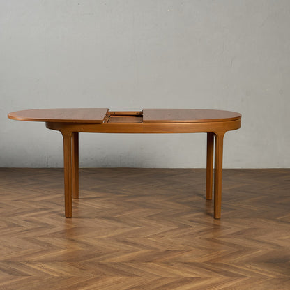 エクステンション オーバル ダイニングテーブル