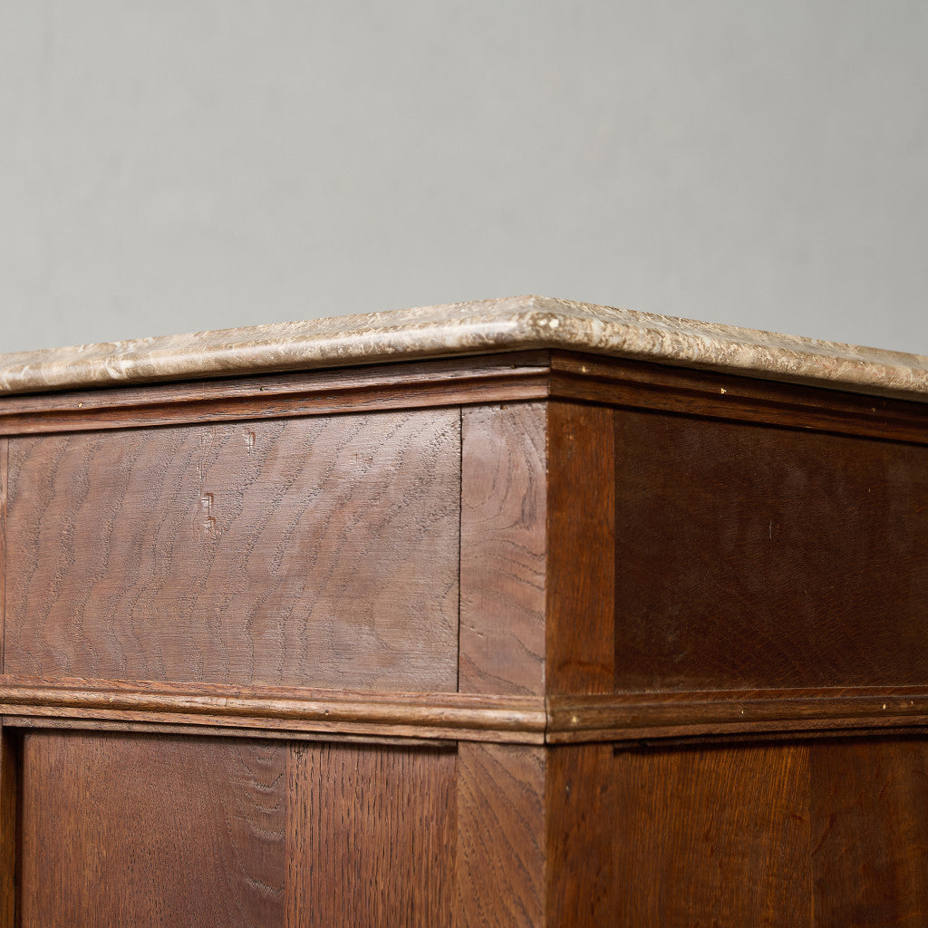 英国 クラシック 大理石 サイドキャビネット #96619