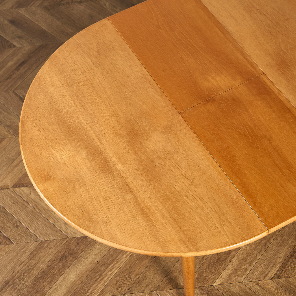 ヴィンテージ エクステンション ラウンドダイニングテーブル