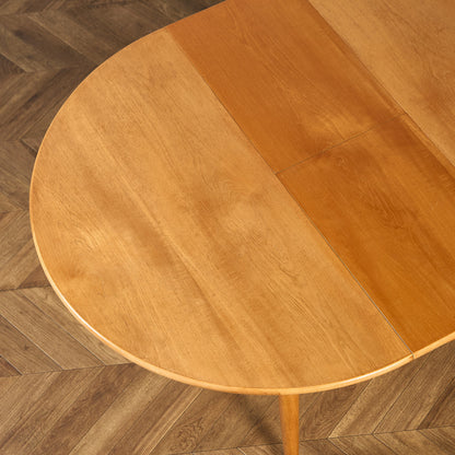 ヴィンテージ エクステンション ラウンドダイニングテーブル