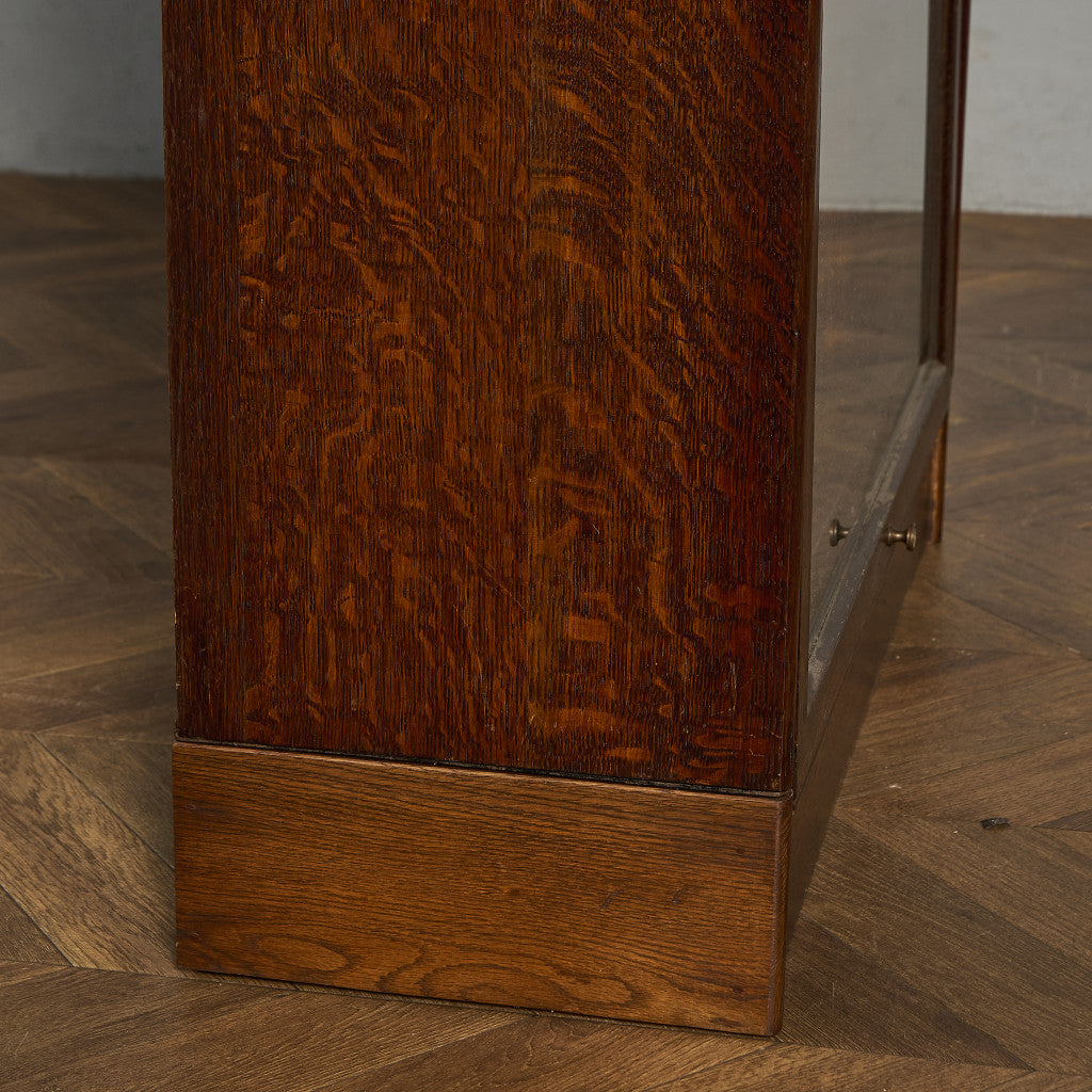 英国 クラシック スタッキング ビューロー ブックケース