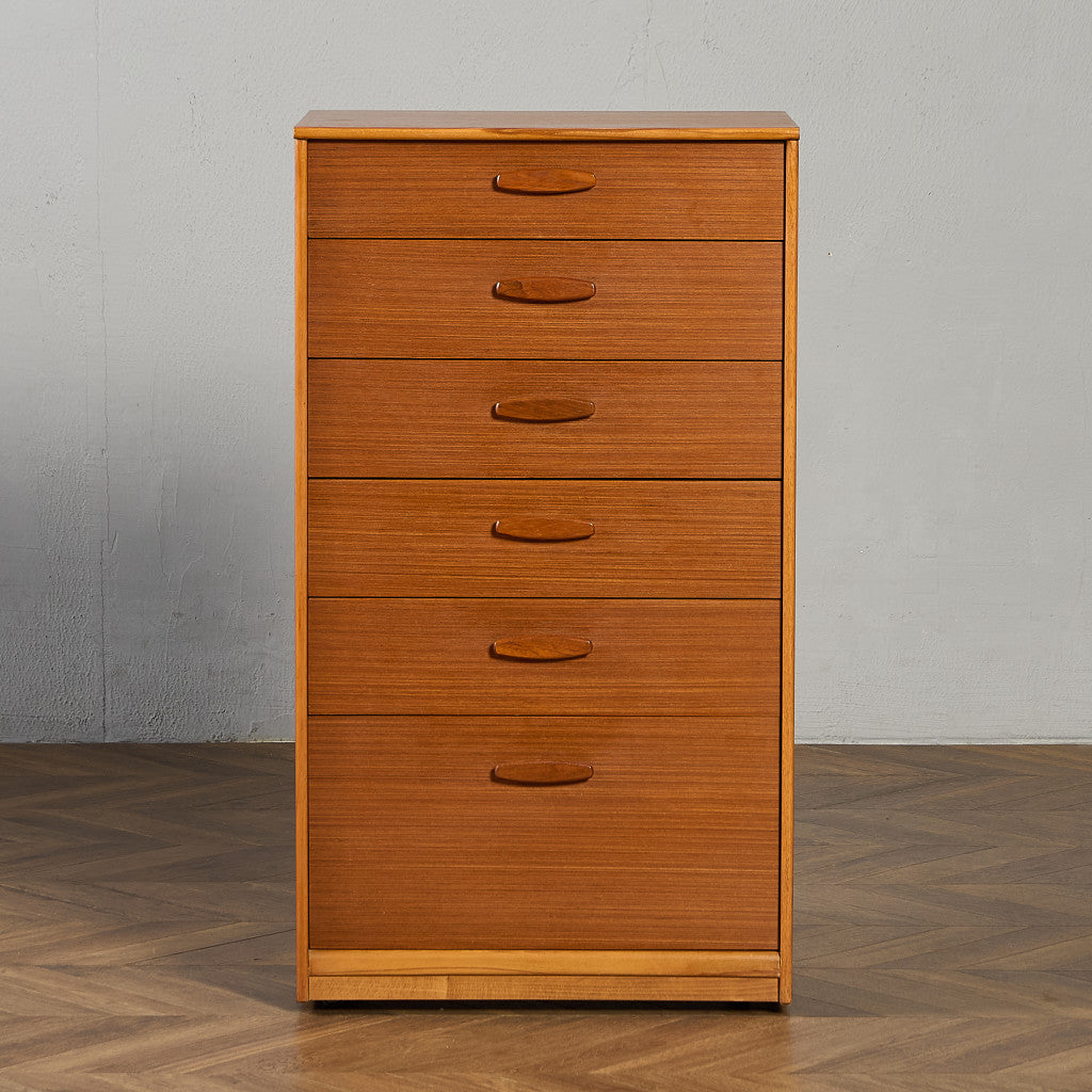 ヴィンテージ 6段チェスト