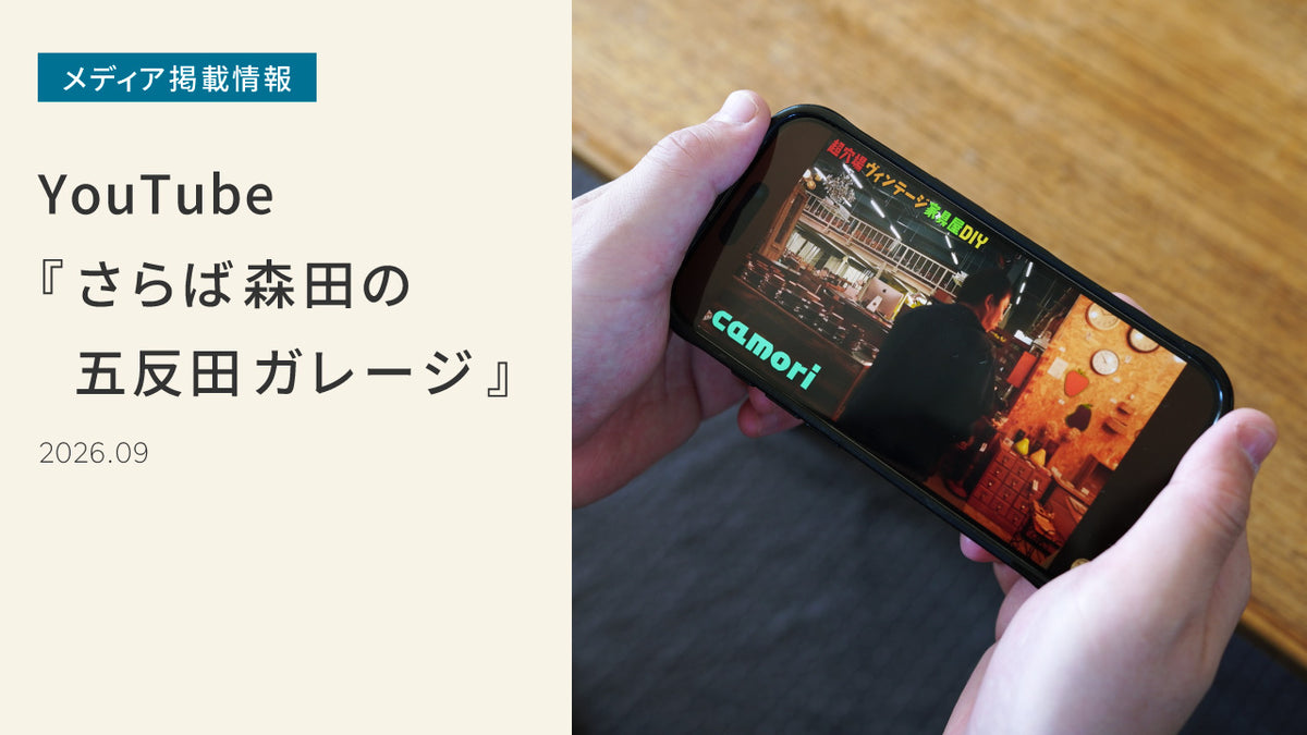 さらば森田の五反田ガレージに紹介いただきました のバナー