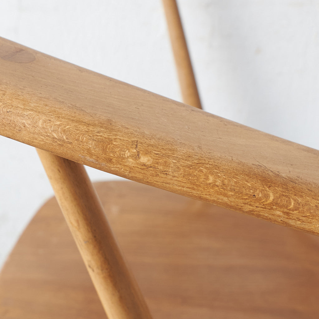 65615][アーコール ERCOL]ヴィンテージ グランドファザーズチェア