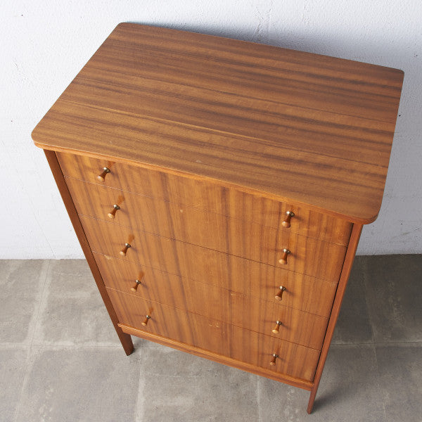 64479]VANSON ヴィンテージ 5段チェスト – camori ヴィンテージ家具