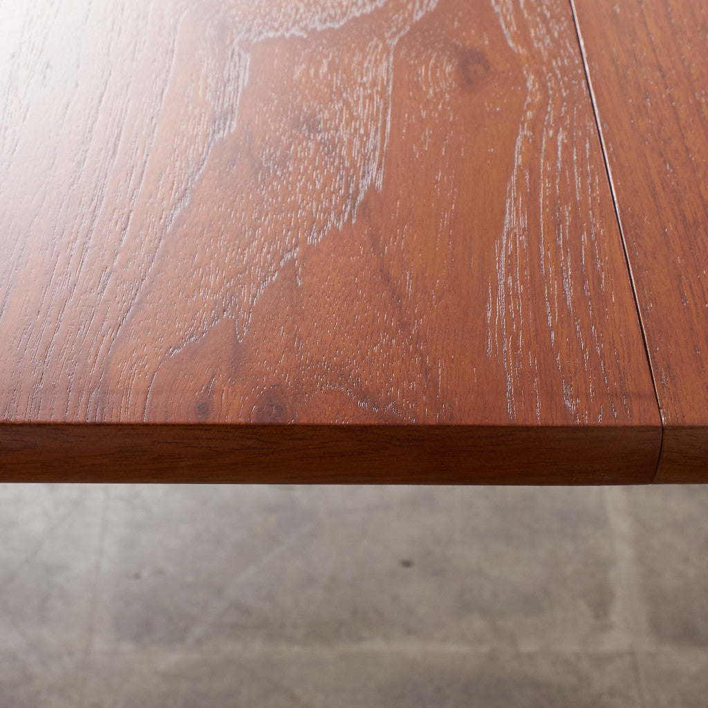 [57388]イギリス ヴィンテージ エクステンション ダイニングテーブル チーク ラウンド テーブル 拡張 伸張 ビンテージ 北欧 スタイル