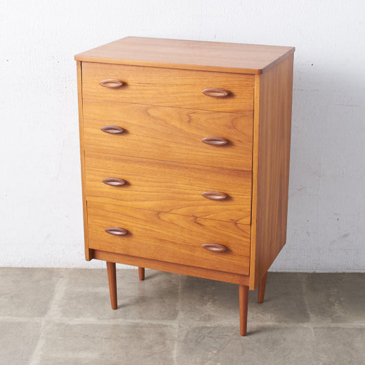 英国ヴィンテージ 4段チェスト